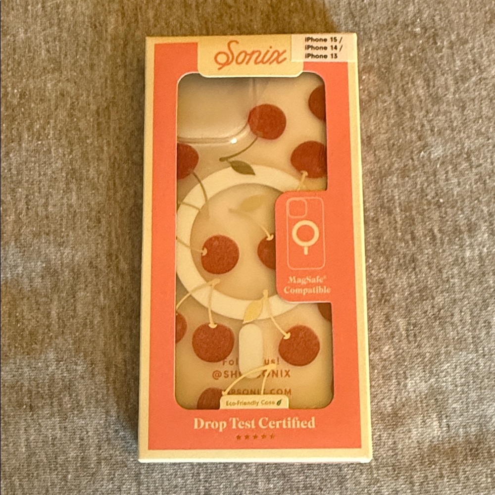 Sonix Cherry Pattern MagSafe iPhone Case